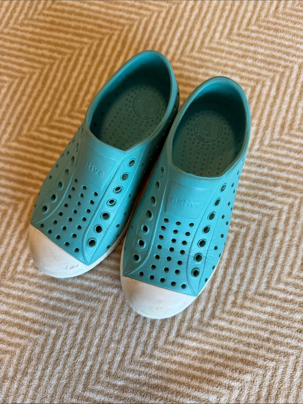Native Kids' Casual Slip-On Water Shoes - Teal